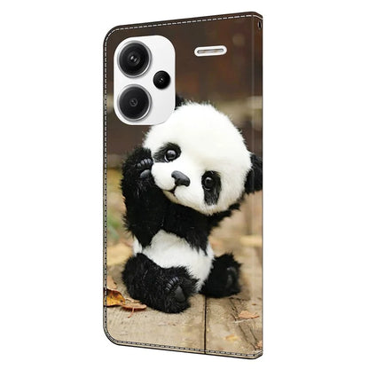 For Xiaomi Redmi Note 13 Pro+ 5G Leather Phone Case Pattern Printed Wallet Cover