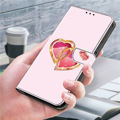 For iPhone 15 Pro Max Case PU Leather Pattern Magnetic Closure Folio Phone Cover