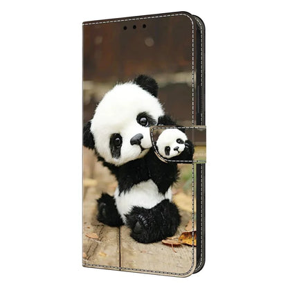 For iPhone 15 Pro Max Case PU Leather Pattern Magnetic Closure Folio Phone Cover