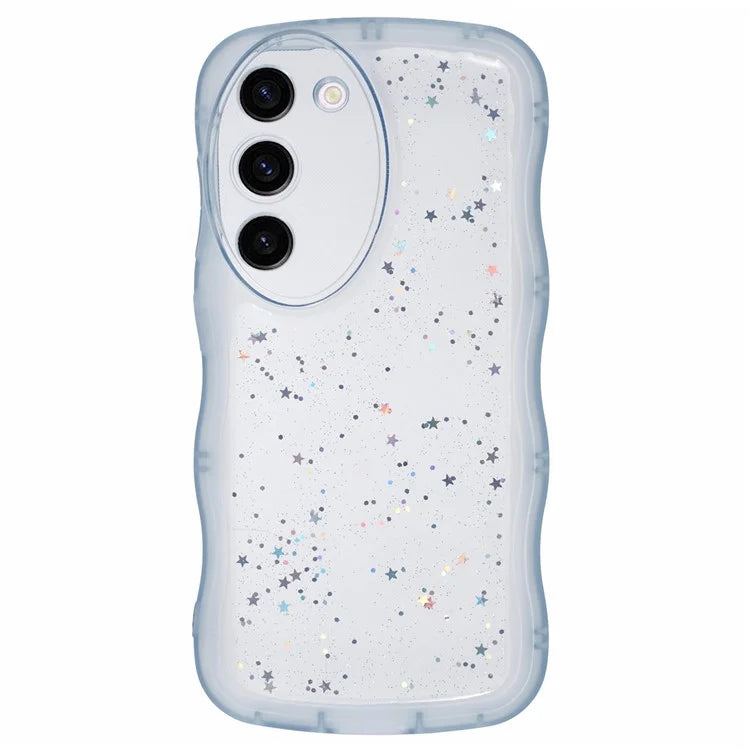 JTW Series for Samsung Galaxy S23+ Slim Case Wavy Edge Epoxy TPU Phone Cover