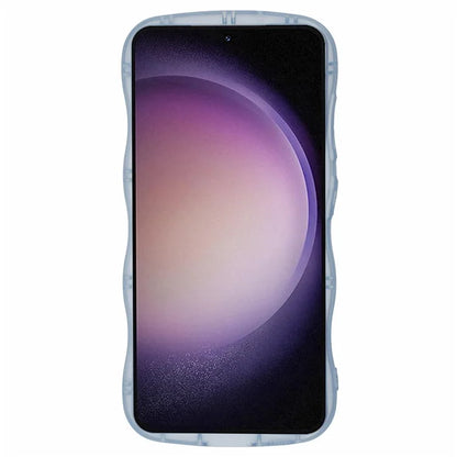 JTW Series for Samsung Galaxy S23+ Slim Case Wavy Edge Epoxy TPU Phone Cover
