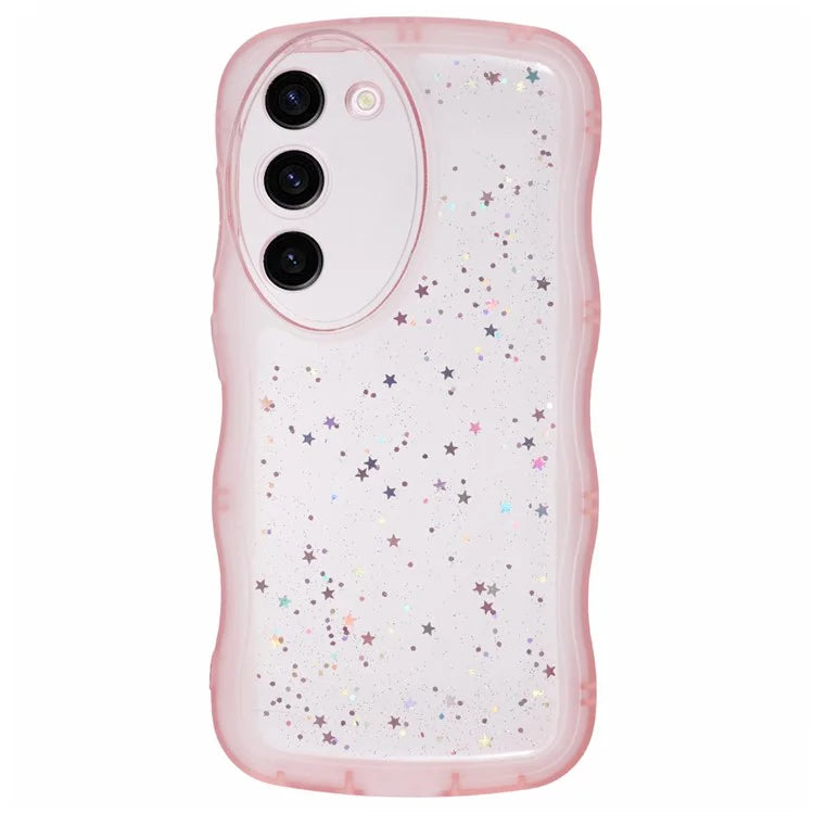 JTW Series for Samsung Galaxy S23+ Slim Case Wavy Edge Epoxy TPU Phone Cover