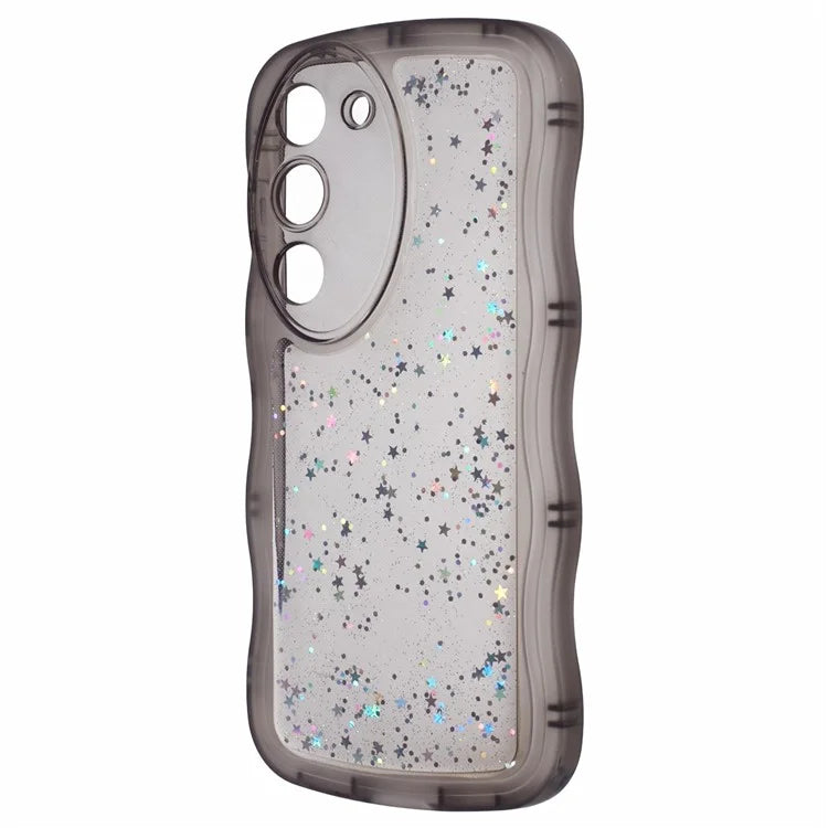JTW Series for Samsung Galaxy S23+ Slim Case Wavy Edge Epoxy TPU Phone Cover