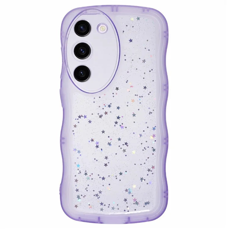 JTW Series for Samsung Galaxy S23+ Slim Case Wavy Edge Epoxy TPU Phone Cover