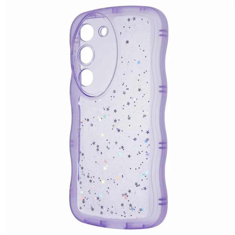 JTW Series for Samsung Galaxy S23+ Slim Case Wavy Edge Epoxy TPU Phone Cover