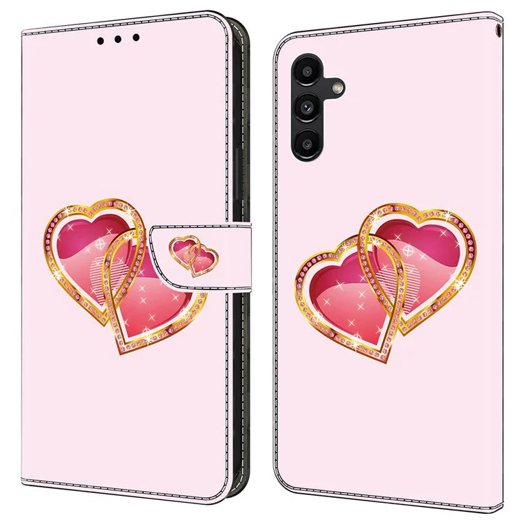 For Samsung Galaxy S24 Case Pattern Printing Leather Flip Phone Case