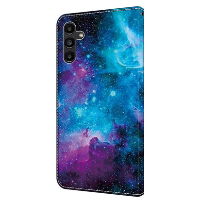 For Samsung Galaxy S24 Case Pattern Printing Leather Flip Phone Case