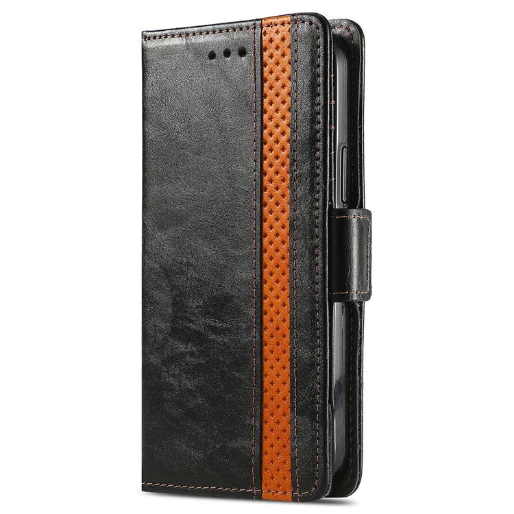 CASENEO 002 Series For Xiaomi Redmi K70E 5G / Poco X6 Pro 5G Wallet Case RFID Blocking PU Leather Phone Cover