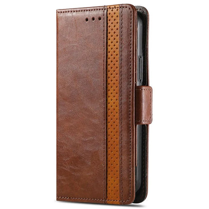 CASENEO 002 Series For Xiaomi Redmi K70E 5G / Poco X6 Pro 5G Wallet Case RFID Blocking PU Leather Phone Cover