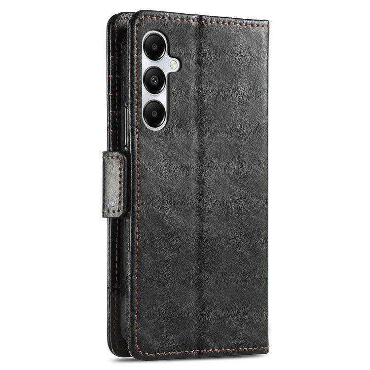 CASENEO 002 Series For Samsung Galaxy A35 5G Case RFID Blocking PU Leather Stand Flip Phone Cover