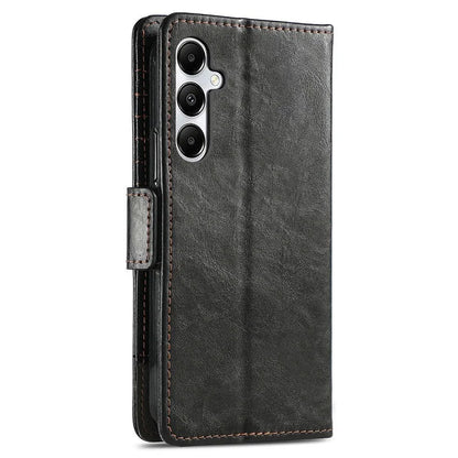 CASENEO 002 Series For Samsung Galaxy A35 5G Case RFID Blocking PU Leather Stand Flip Phone Cover