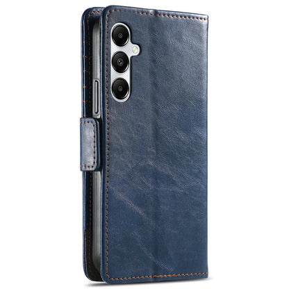 CASENEO 002 Series For Samsung Galaxy A35 5G Case RFID Blocking PU Leather Stand Flip Phone Cover