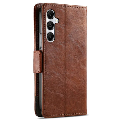 CASENEO 002 Series For Samsung Galaxy A35 5G Case RFID Blocking PU Leather Stand Flip Phone Cover