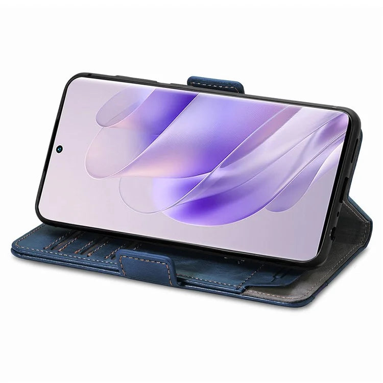CASENEO 002 Series For Infinix Zero 30 4G Case RFID Blocking PU Leather Wallet Phone Cover