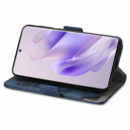 CASENEO 002 Series For Infinix Zero 30 4G Case RFID Blocking PU Leather Wallet Phone Cover