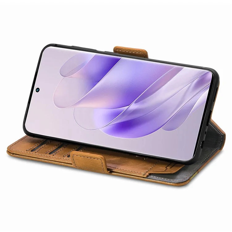 CASENEO 002 Series For Infinix Zero 30 4G Case RFID Blocking PU Leather Wallet Phone Cover