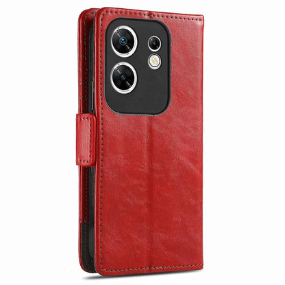 CASENEO 002 Series For Infinix Zero 30 4G Case RFID Blocking PU Leather Wallet Phone Cover