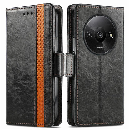 CASENEO 002 Series For Xiaomi Redmi A3 / Poco C61 4G Case PU Leather Protective Wallet Phone Cover