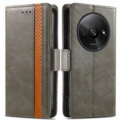 CASENEO 002 Series For Xiaomi Redmi A3 / Poco C61 4G Case PU Leather Protective Wallet Phone Cover