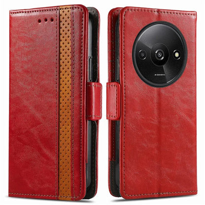 CASENEO 002 Series For Xiaomi Redmi A3 / Poco C61 4G Case PU Leather Protective Wallet Phone Cover