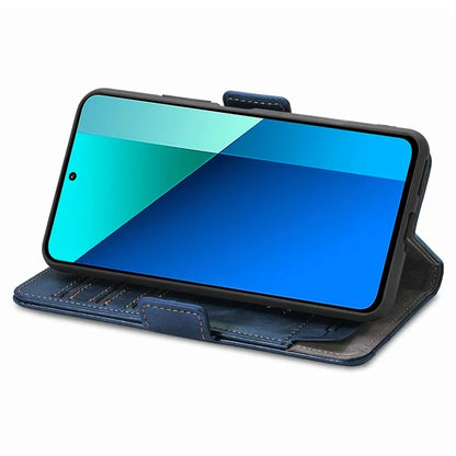 CASENEO 002 Series For Xiaomi Redmi Note 13 4G PU Leather Case RFID Blocking Wallet Phone Cover