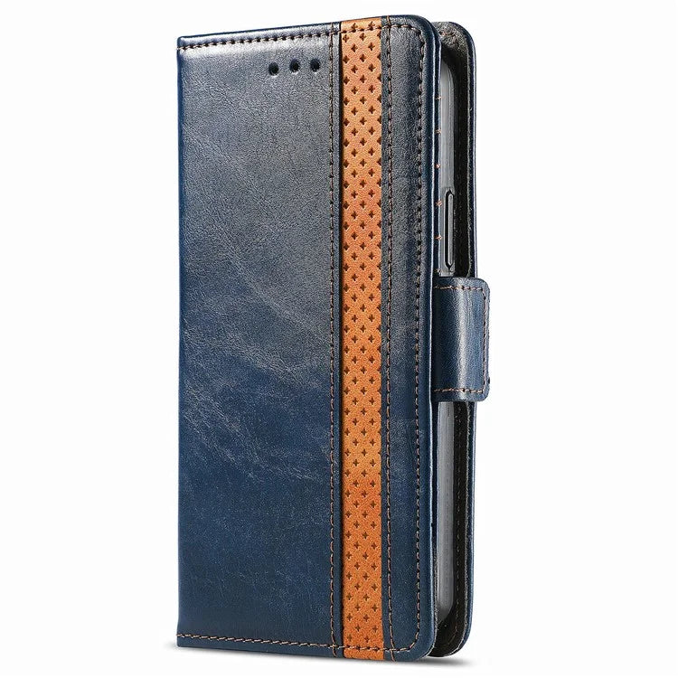 CASENEO 002 Series For Xiaomi Redmi Note 13 4G PU Leather Case RFID Blocking Wallet Phone Cover
