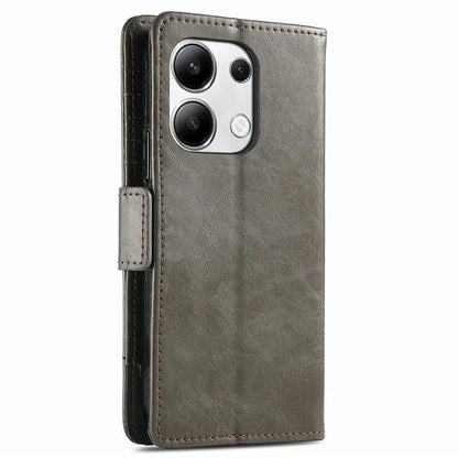 CASENEO 002 Series For Xiaomi Redmi Note 13 4G PU Leather Case RFID Blocking Wallet Phone Cover