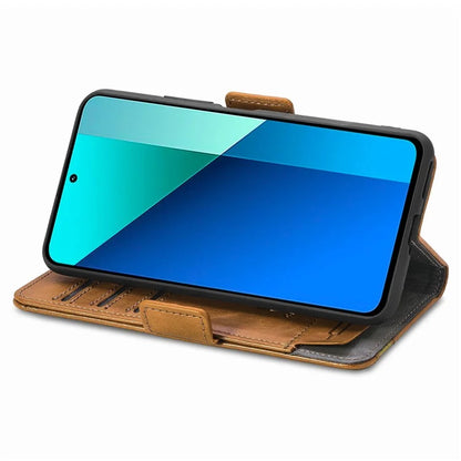 CASENEO 002 Series For Xiaomi Redmi Note 13 4G PU Leather Case RFID Blocking Wallet Phone Cover