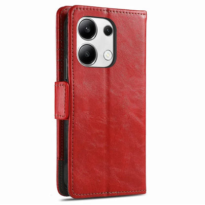 CASENEO 002 Series For Xiaomi Redmi Note 13 4G PU Leather Case RFID Blocking Wallet Phone Cover