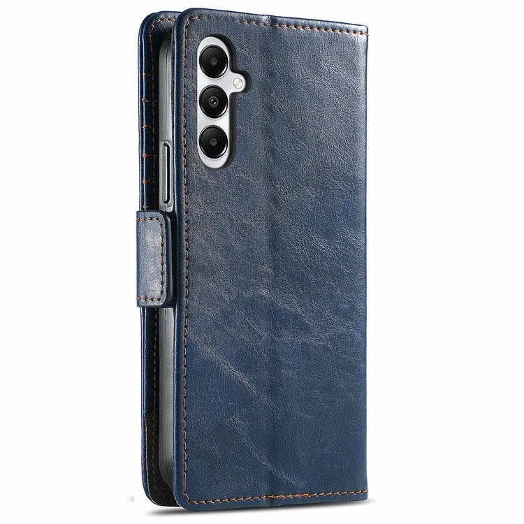 CASENEO 002 Series For Samsung Galaxy A05s 4G Case RFID Blocking PU Leather Flip Phone Cover