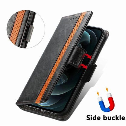 CASENEO 002 Series For Samsung Galaxy A05 4G Leather Case RFID Blocking Wallet Phone Cover