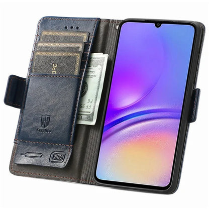 CASENEO 002 Series For Samsung Galaxy A05 4G Leather Case RFID Blocking Wallet Phone Cover