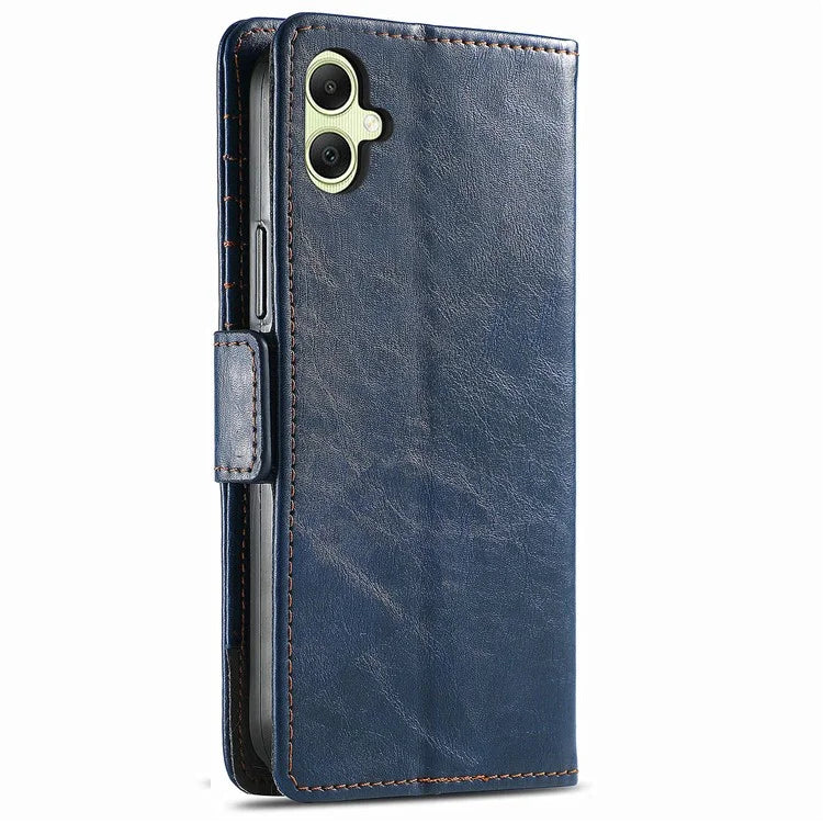 CASENEO 002 Series For Samsung Galaxy A05 4G Leather Case RFID Blocking Wallet Phone Cover