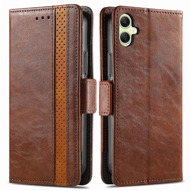 CASENEO 002 Series For Samsung Galaxy A05 4G Leather Case RFID Blocking Wallet Phone Cover