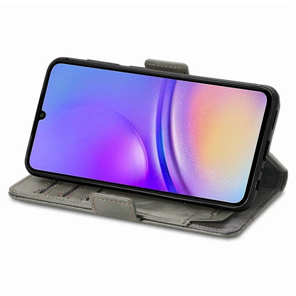 CASENEO 002 Series For Samsung Galaxy A05 4G Leather Case RFID Blocking Wallet Phone Cover
