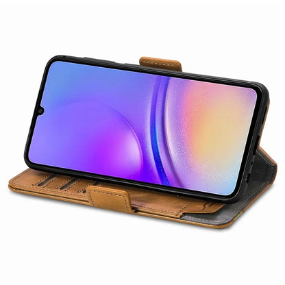 CASENEO 002 Series For Samsung Galaxy A05 4G Leather Case RFID Blocking Wallet Phone Cover