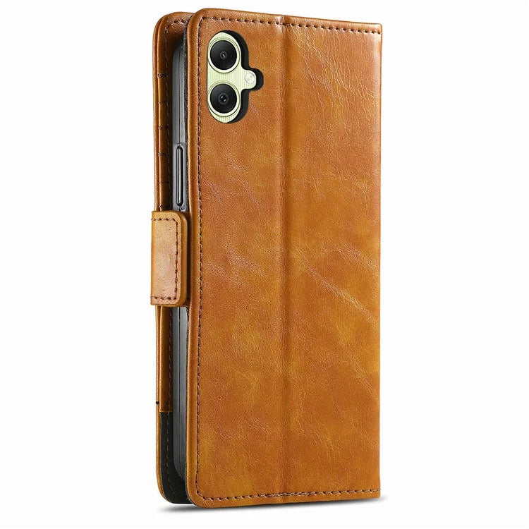 CASENEO 002 Series For Samsung Galaxy A05 4G Leather Case RFID Blocking Wallet Phone Cover