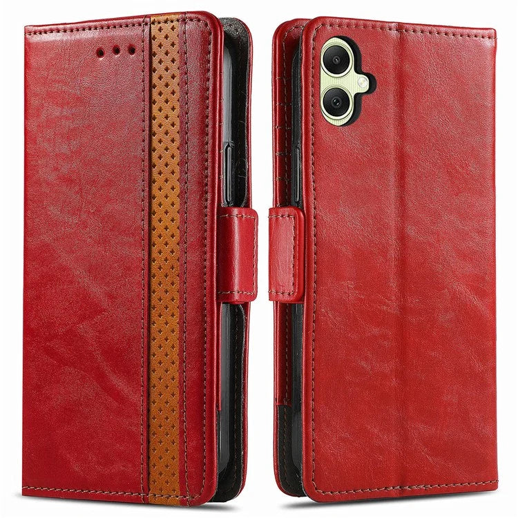 CASENEO 002 Series For Samsung Galaxy A05 4G Leather Case RFID Blocking Wallet Phone Cover