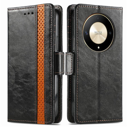 CASENEO 002 Series For Honor X9b 5G / X50 5G / Magic6 Lite 5G Leather Wallet Case Stand Phone Cover