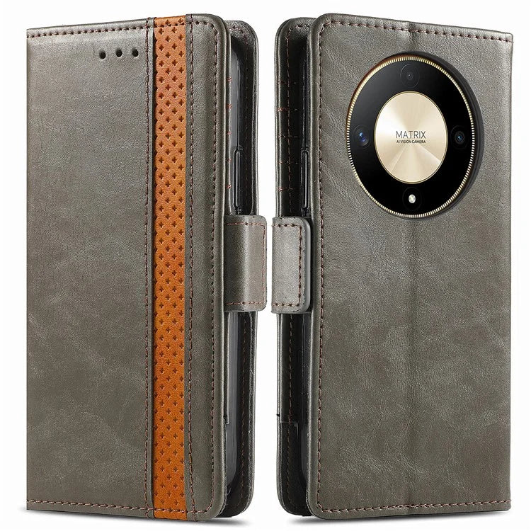 CASENEO 002 Series For Honor X9b 5G / X50 5G / Magic6 Lite 5G Leather Wallet Case Stand Phone Cover