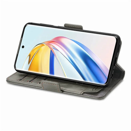 CASENEO 002 Series For Honor X9b 5G / X50 5G / Magic6 Lite 5G Leather Wallet Case Stand Phone Cover