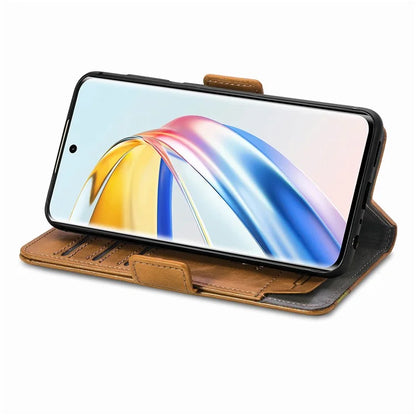 CASENEO 002 Series For Honor X9b 5G / X50 5G / Magic6 Lite 5G Leather Wallet Case Stand Phone Cover