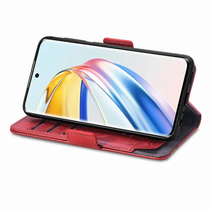CASENEO 002 Series For Honor X9b 5G / X50 5G / Magic6 Lite 5G Leather Wallet Case Stand Phone Cover