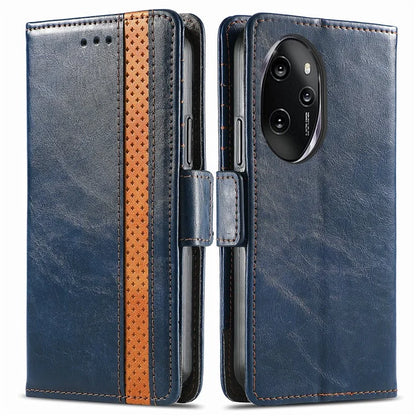 CASENEO 002 Series For Honor 100 Pro 5G Wallet Case RFID Blocking PU Leather Phone Cover