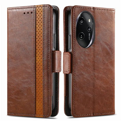 CASENEO 002 Series For Honor 100 Pro 5G Wallet Case RFID Blocking PU Leather Phone Cover