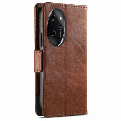 CASENEO 002 Series For Honor 100 Pro 5G Wallet Case RFID Blocking PU Leather Phone Cover