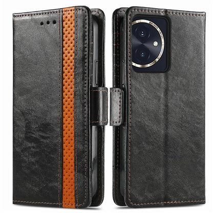 CASENEO 002 Series For Honor 100 5G Case RFID Blocking Leather Stand Phone Cover