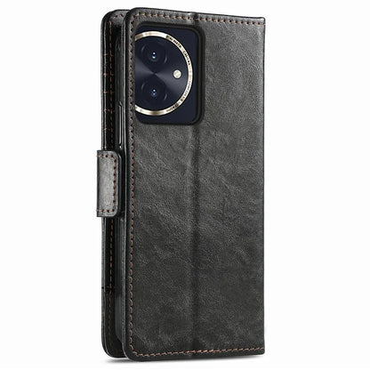 CASENEO 002 Series For Honor 100 5G Case RFID Blocking Leather Stand Phone Cover