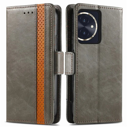 CASENEO 002 Series For Honor 100 5G Case RFID Blocking Leather Stand Phone Cover