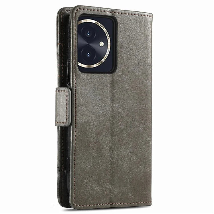 CASENEO 002 Series For Honor 100 5G Case RFID Blocking Leather Stand Phone Cover